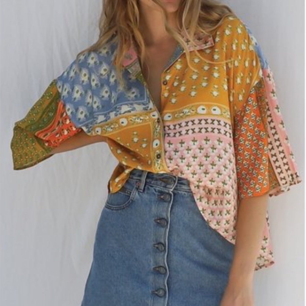 Jens pirates booty daydream button down